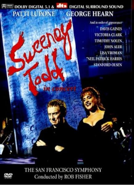 Sweeney Todd In Concert Stephen Sondheim 01 Dvd Amazon Co Uk San Francisco Symphony Patti Lupone George Hearn Dvd Blu Ray