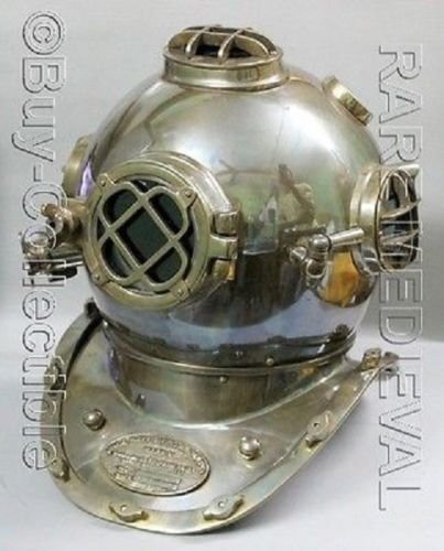 nautique US Navy Mark V vintage casque de plongée plongeurs Scuba Réplique Cadeau Home Décor nautique