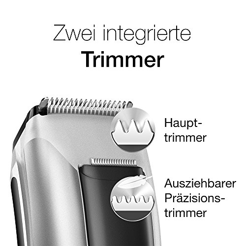 Braun Bartschneider BT5090, mit Ladestation, silber - 3
