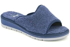 GRÜNLAND IL BENESSERE È NATURALE CI1317 GRUNLAND CIABATTA DONNA SPUGNA PUNTA APERTA ZEPPA 4 CM