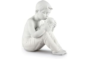 LLADRÓ Figurka Dzieci Witaj W Domu. Figurka z Porcelany Niemowlę. Figurka dekoracyjna. Porcelana luksusowa.