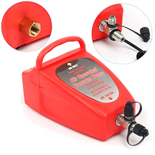 YaeTek Pompe à vide pneumatique 118,9 l/min outil pour système de climatisation automobile