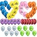 Produktbild NAXIE 48 PCS Party Supplies 12-Zoll-Latex Ballons, Geburtstagsfeier-Dekoration bevorzugt für Gamer Große Fans und Kinder, 8 Farben und 8 Designs