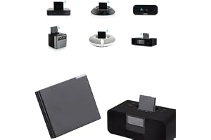 Plyisty 30 Pin Bluetooth -adaptermottagare för 30 Stifts Dockhögtalare, Bluetooth 5.0 Adapter för SoundDock