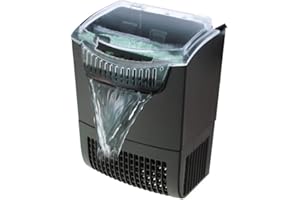 Interpet Filtro Interno de Cartucho para Tanque de Peces de Acuario, CF2, Limpia Agua, para acuarios de Agua fría y Tropicales, Negro, 69-110 litros