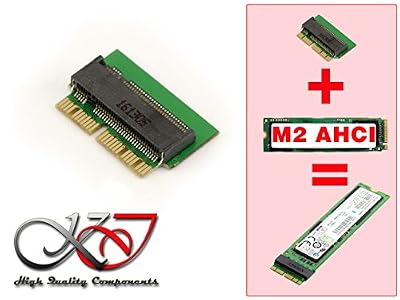 KALEA-INFORMATIQUE © - Adaptateur M2 type PCIe (B+M ou M Key) vers MACBOOK 2013 et plus avec SSD en 12+16 points - Pour monter un SSD M2 en lieu et place du SSD d'origine en 12+16 broches sur un Mac
