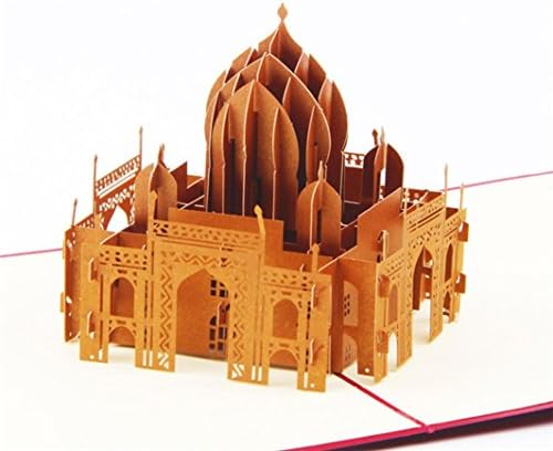 Sansee 3D Pop Up Cards Valentine Birthday Anniversary gift Greeting Cards postcard (Colour H)