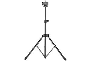 Btuty Soporte de metal para tambor de 8 mm, conector de tornillo de 46 cm-79 cm de altura ajustable para tambor de 8 a 10 pulgadas con bolsa de transporte