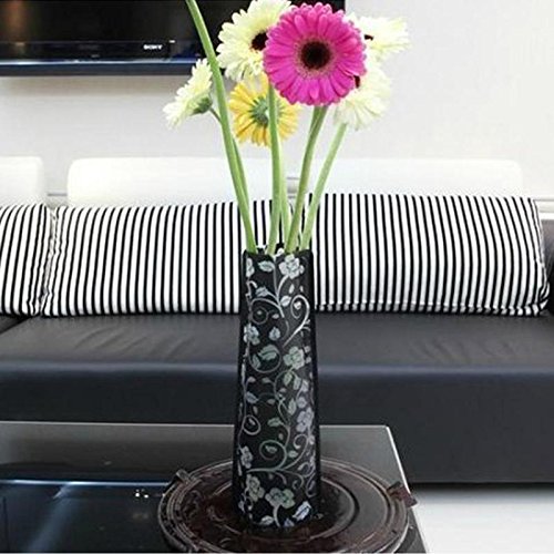 CALISTODE 1pcs Neue unzerbrechliche faltbare wiederverwendbare Plastik Vase f¨¹r Blumen - 4