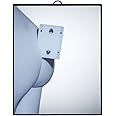 Seletti 17101 Two of Spades, Specchio Toiletpaper, 17.5 x 23 cm, Nero