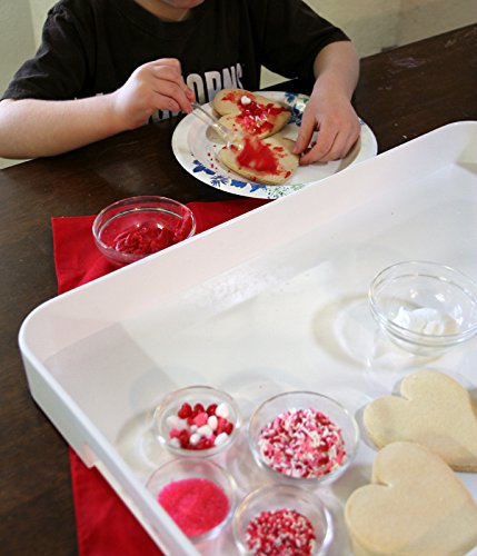 ZAK Gallery Tablett L, 53.5 x 34.5 cm, weiss - 3