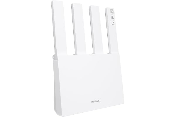 Huawei WiFi BE3, Routeur bi-Bande Wi-FI 7 BE3600, Vitesses Ultra Rapides, Port Ethernet 2,5G, EasySetting, Diagnostic Wi-FI visuel, Contrôles parentaux, HomeSec