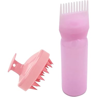 Koskaderm Applikatorflasche Für Haarfarbe - 240 Ml, Mit Roter Kappe, Präzises Auftragen Von Tönung & Farbe