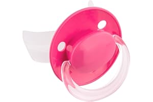 dentistar STOPPi Entwöhnungssauger – Entwöhnungsschnuller aus Silikon für Kinder ab 24 Monate – Der Schnuller zum Abgewöhnen für Kleinkinder – BPA-frei – Made in Germany – Rosarot