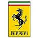 Price comparison product image Various Super cars Hyper cars Sports cars and Badges 700mm Wall sticker Vinyl wall art for cars bikes caravans homes Customise4U™ (ferrari badge)
