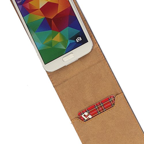 UMI ROME X Smartphone Klappbare Flip Tasche / Schutzhülle mit Kreditkartenfach – Flip Hund dalmatiner Nano L - 5