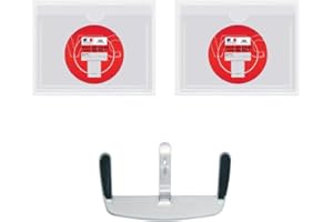 Idée pro mobilité Kit de Conformité VTC - Fabriqué en France : 1 Support de Carte Professionnelle + 2 Adhésifs pour Macarons Règlementaire REVTC