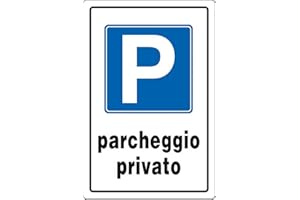 VIGOR CARTELLI SEGNALI PLASTICA PARCHEGGIO PRIVATO
