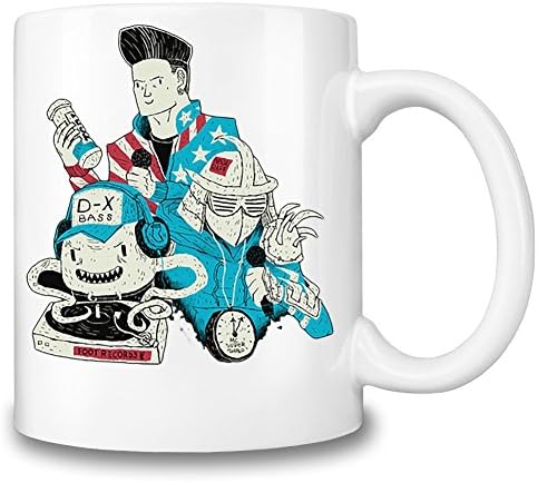 Ninja Rappers Coffee Mug Ceramic Coffee Tea Beverage Kitchen Mugs By Mama Brand