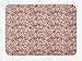 Produktbild Azfaiop Camera Bath Mat, Love Birds Shoes Hearts Headphones Bicycle Shooting Stars Wedding Theme, Plush Bathroom Decor Mat with Non Slip BackingSky Blue Pink Peach 31.5 x 19.7inch