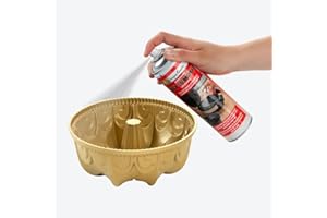 Spray de cuisson Hagen Grote, 500 ml, entièrement à base d’huiles végétales, pour tous les moules, plaques de cuisson et gaufriers, très économique, évite de coller