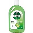 Dettol Liquid Disinfectant for Floor Cleaner, Surface Disinfection, Personal Hygiene (Lime Fresh, 500ml)