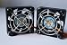 Produktbild (zwei Verpackungs) Lüfter lange Lebensdauer Dual-Kugellager-Fan für PC, Computer-Gehäuse, CPU-Kühler und Radiatoren, TV-BOX (3-PIN(12V), 50XX50X10(mm))