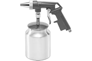 POWER AERO NOVIA Pistola per sabbiatura ad aria compressa per ruggine, sabbiatrice per legno