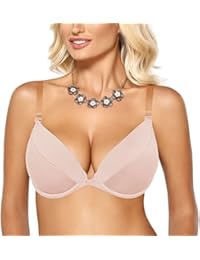 Amazon.co.uk: clear back bra: Clothing