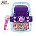 Produktbild Kinder-Karaoke-Maschine Portable Speaker Kit für Kinder / Kinder Spielzeug mit Mikrofon Shopkins Flashing Bar Karaoke mit MP3-Player AUX Jack-Point für Verbinden Sie Ihr iPad, iPhone, iPod, Tablet-Gerät, oder der CD-Player spielt Musik und Mitsingen! (Shopkins)