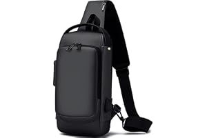 Walizza Lifestyle Sling Bag for Men & Women– Crossbody Sling Bag for Travel, Cycling & Hiking | Waterproof Sho...