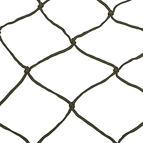 Lmeno Große Tragbar Hängematte Hängesessel Aufhängen Netz Schlafenbett Outdoor Garten Reisen Camping aus Nylon ca. 270 x 80cm, belastbar bis ca.100kg - 7