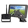 Aguri Motorhome & Caravan RV760 7" Motorhome and Caravan Sat Nav with Built-in Wi-Fi, full UK & European mapping plus Aguri Wi-Fi wireless reversing camera bundle