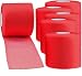 Produktbild 6x SIMPLE MED Premium pretape ROT - Unterverband Untertape - schützt die Haut optimal - Von Physiotherapeuten und Bundesligavereinen getestete Markenqualität! Rollenlänge ergiebige 27m x 7cm. Unterzugbinde für Sport, Freizeit und Medizin.