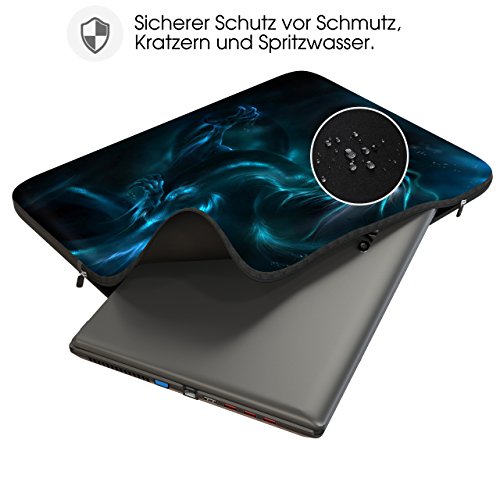 Sidorenko Designer Tablet Tasche für 7-8 Zoll aus Neopren max. Geräteabmessungen 22 x 15,5 cm - 3