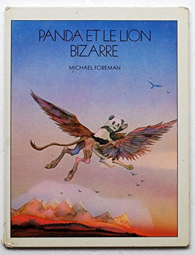 Panda et le lion bizarre