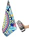 Produktbild Dafunna Strandtuch, Microfaser Handtuch Strandhandtuch Saunatuch Badetuch rechteckig Schnelltrocknend Leicht für Yoga Picknick Camping152x 76cm (Paisley)