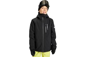 Quiksilver Snöjacka sida hit solid jacka svart 10