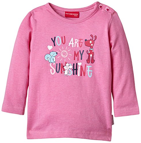 Salt & Pepper Baby Girls B Longsleeve Cute&funny Uni Long Sleeve Long Sleeve Top