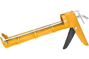 Kippen 3024S - Pistola per Cartucce di Silicone in Lamiera Pesante. Dimensioni: 230x55 mm