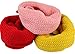 TheWin Children Warmer Pure Color Scarf, Yellow