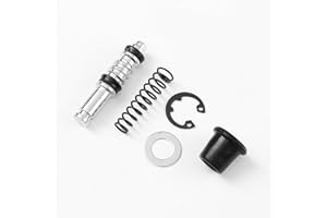 JNNJ Master Cylinder Repair Kit, Front Brake Cylinder Repair Kit, Motorcycle Clutch Brake Pump Piston Plunger Repair Kits, Motorcycle Clutch Brake Pump Piston Plunger Spring Gaskets Kit(49.5x12.7mm)