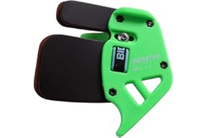 Bicaster Protège-doigt droit en cuir véritable pour tir à l'arc