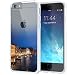 Produktbild iPhone 6 6s Case, Fall, Hülle, True Color® Venedig [Städtisch Wahrzeichen Sammlung] Gedruckt Auf Transparent Hybrid Hard + Soft Slim Dünn; Schutz stoßfest TPU Bumper Cover