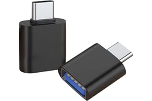 LacyMC USB C to USB A 3.0 Adapter [2 Pack], USB A 3.0 Female to USB-C Male for MacBook Pro,Galaxy,Type-C Phones and Tablets, Other USB Type-C Devices