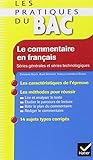 Les Pratiques du Bac - Le commentaire en français