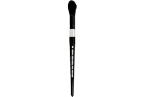 Silver Brush Limited - Pinceau mouilleur Rond pour l’Aquarelle 3025SM - Manche Court - Taille M