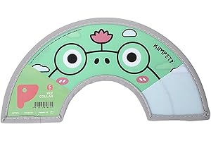 CJZZ Collerette Chat, Colerette Chat Anti Lechage, Collerette Chat Anti Grattage, pour Chatons Chiots Après Une Chirurgie pour Arrêter de Lécher Les Plaies (M)