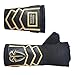 Produktbild WWE Wrestling Offizielles - Roman Reigns schwarz & Gold Replik Handschuh Armbänder Set - Superman Punch