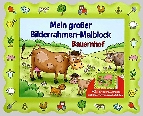 Preisvergleich Produktbild Bilderrahmen-Malblock: Bauernhof